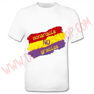 Camiseta MC Monarquia no gracias