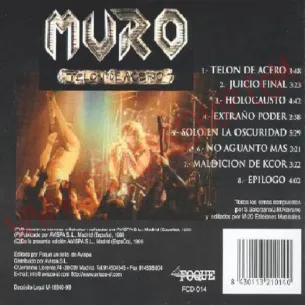CD Muro - Telon de acero 2