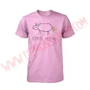 Camiseta MC Death metal Unicorn Pink