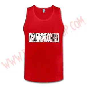 Camiseta SM Negu Gorriak (Roja)