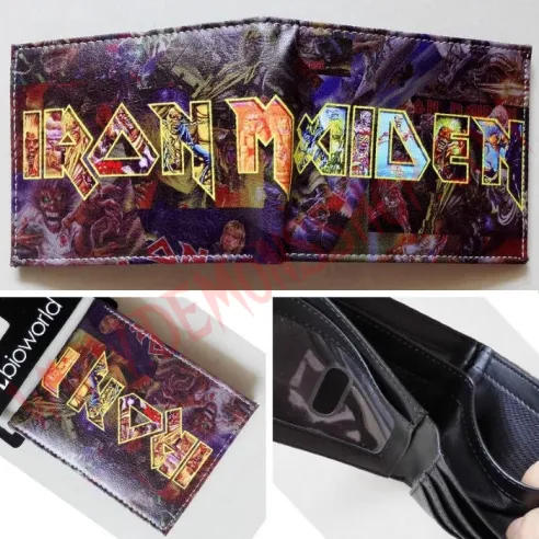 Cartera Iron Maiden 