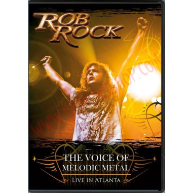 DVD Rob Rock - The voice of Melodic Metal - Live in Atlanta