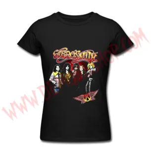 Camiseta Chica MC Aerosmith