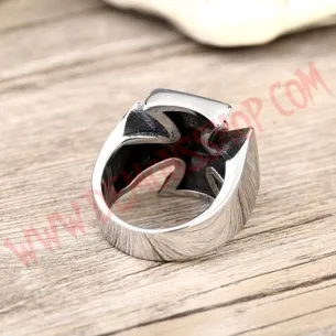 Anillo Cross Skull 2