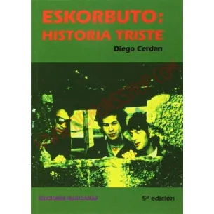 Libro Eskorbuto - Historia Triste