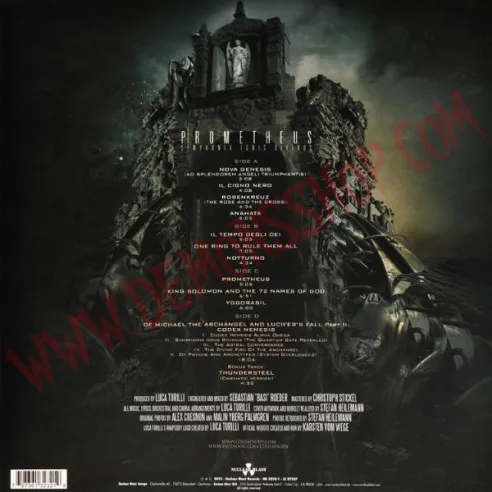 Vinilo LP Rhapsody, Luca Turilli - Prometheus - Symphonia ignis divinus