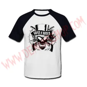 Camiseta Raglan MC Guns N Roses