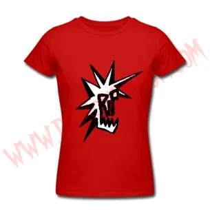 Camiseta Chica MC RIP (Roja)