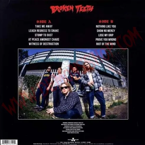Vinilo LP Broken Teeth - At peace amongst chaos