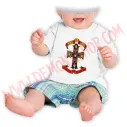 Camiseta Bebe Blanca MC Guns N Roses
