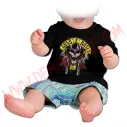 Camiseta Bebe Negra MC Guns N Roses