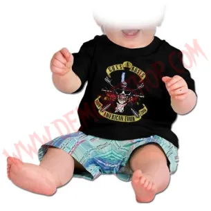 Camiseta Bebe Negra MC Guns N Roses