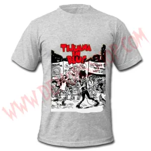 Camiseta MC Tijuana in Blue (Gris)