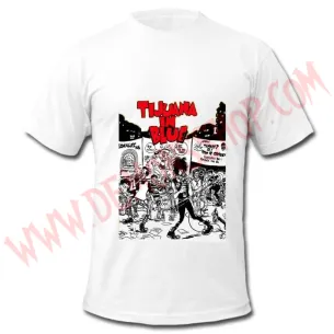Camiseta MC Tijuana in Blue (Blanca)