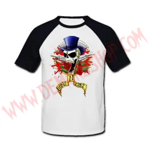 Camiseta Raglan MC Guns N Roses