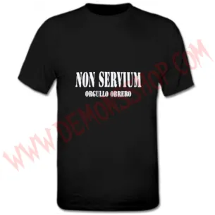 Camiseta MC Non Servium