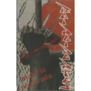 Cassette Reincidentes - Materia reservada