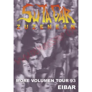 DVD Su Ta Gar - More Volumen Tour 93
