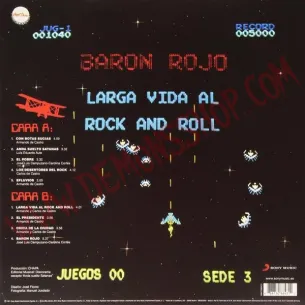 Vinilo LP Baron Rojo - Larga vida al R & R 2