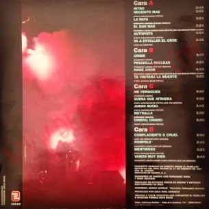 Vinilo LP Obus - En directo 21-2-87 2