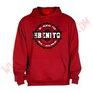 Sudadera Benito Kamelas (Roja)