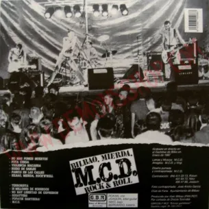 Vinilo LP MCD - bilboko Gaztetxean 2