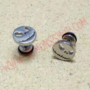 Pendientes Pesadilla antes de Navidad Plata