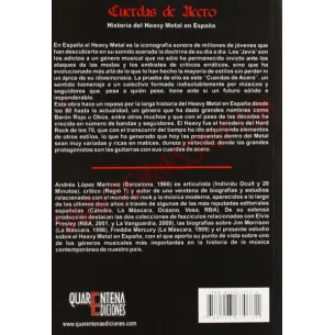 Libro Cuerdas de acero - historia del heavy en España 2
