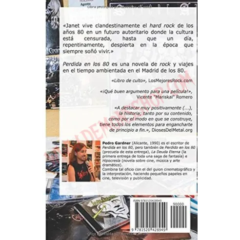 Libro Perdida en los 80