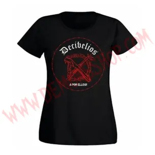Camiseta Chica MC Decibelios