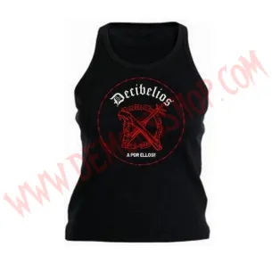 Camiseta Chica Tirantes Decibelios