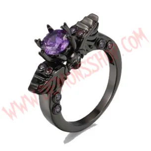 Anillo Zirconia Skull