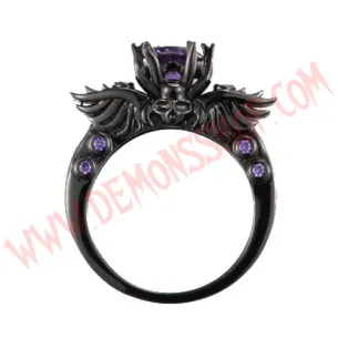 Anillo Zirconia Skull 2