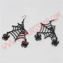 Pendientes Red Web Spider