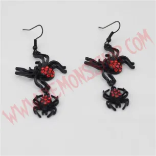 Pendientes Red Spider
