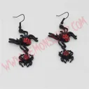 Pendientes Red Spider