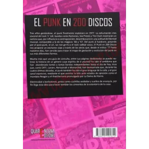 Libro El punk en 200 discos: De los Ramones a La Banda Trapera del Río 2