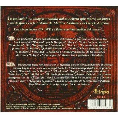 CD Medina Azahara - En Directo