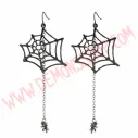 Pendientes Spider Drop