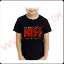 Camiseta Niño Kiss