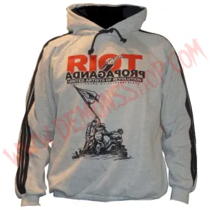 Sudadera Riot Propaganda (Gris)