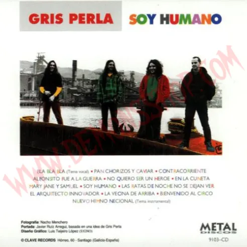 CD Gris Perla - Soy Humano