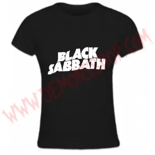 Camiseta Chica MC Black Sabbath