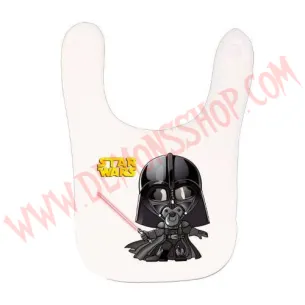 Babero Darth Vader (Blanco)