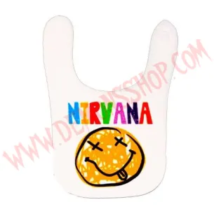 Babero Nirvana (Blanco)