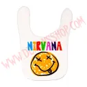 Babero Nirvana (Blanco)