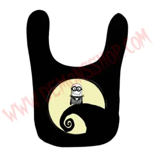Babero Pesadilla antes de Navidad (Minions)