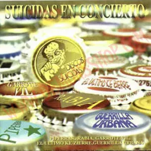 CD Suicidas en concierto