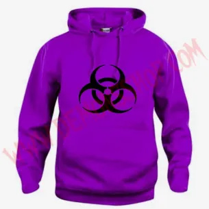 Sudadera Biohazard (Morado)