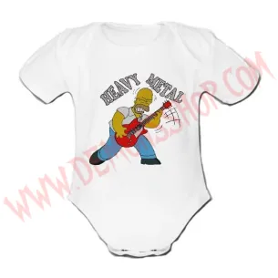 Body MC Homer Heavy metal (Blanco)